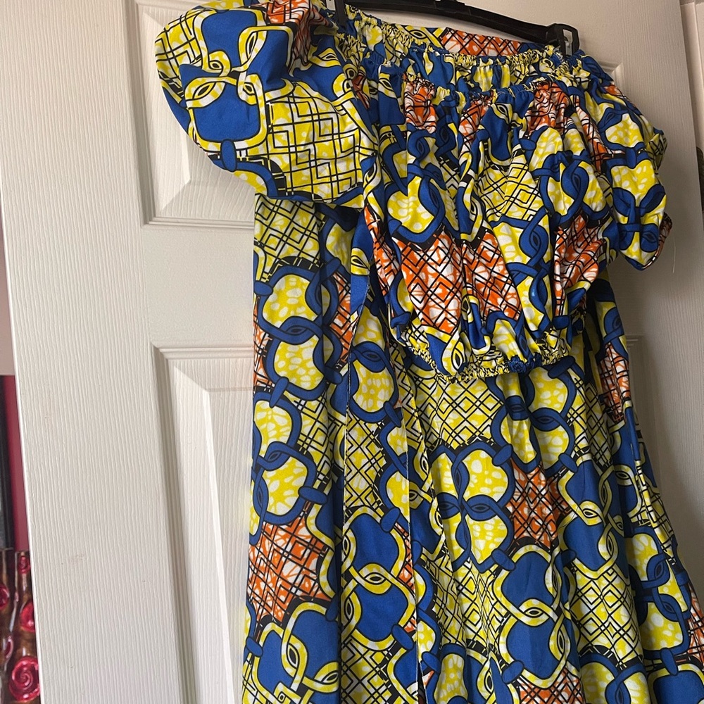 African Print 2 piece Set